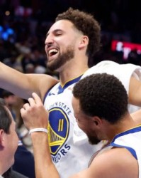 阻止库里插手谈判 拒绝替补的汤普森要昂首离开